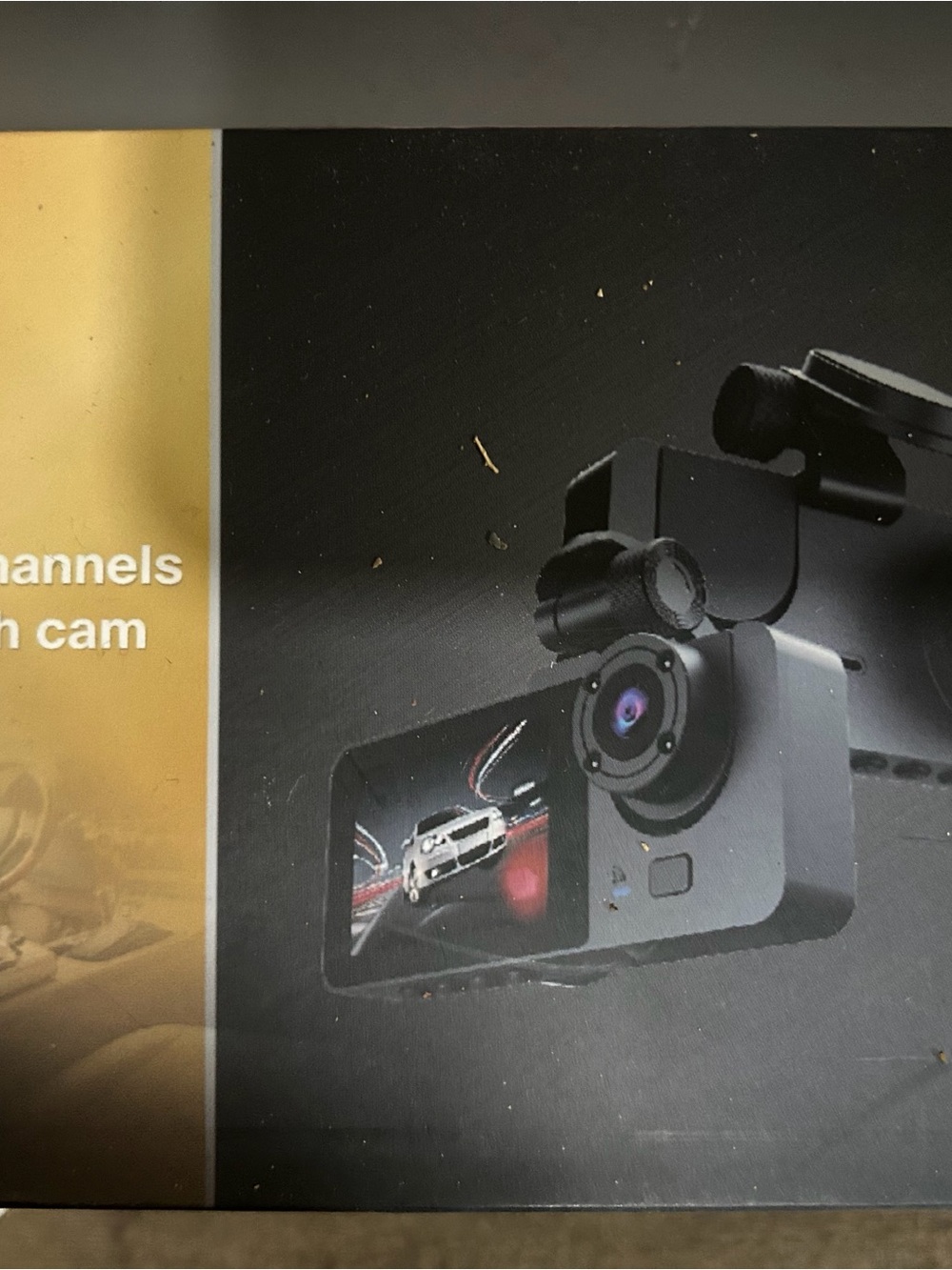 Dash Camera with Color Display - Black
